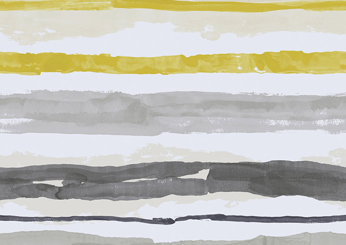 Watercolour, Gold - Twist&Fit Roller Blind - Image 6